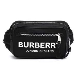 Authentic Burberry Black Belt Bag for Men